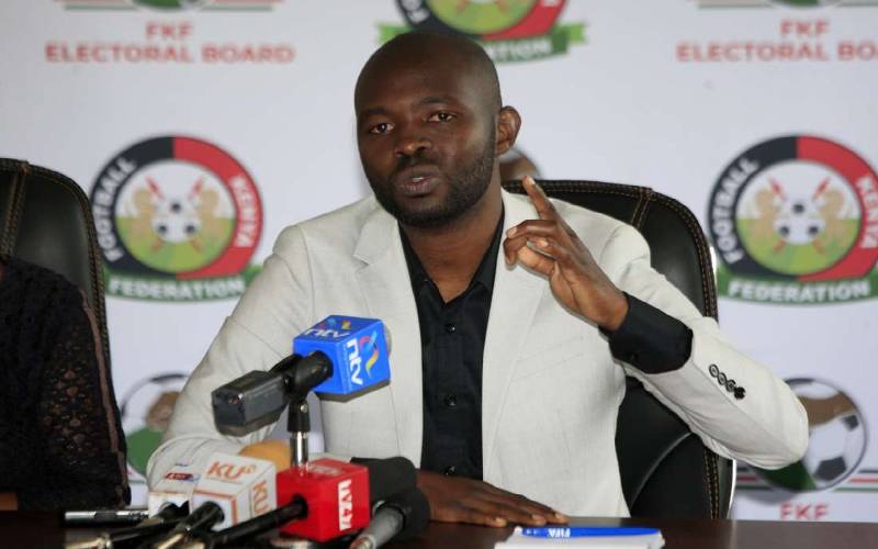 FKF CEO Barry Otieno