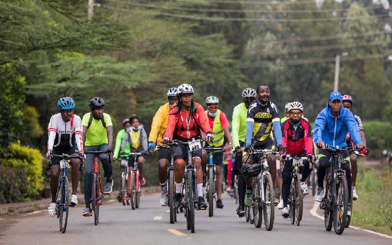 Rachel Ruto pushing Kenyans to cycle to work