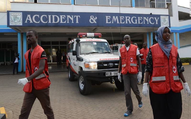 Ambulance at KNH