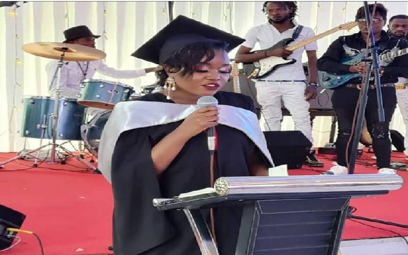 Francis Atwoli's youngest daughter Maria has revealed that he is a great father Read more: https://www.tuko.co.ke/416143-atwolis-beautiful-daughter-maria-praises-1st-love-provider-imebakia-tuu-rav4.html