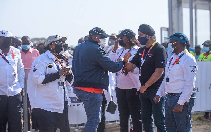 Uhuru in Naivasha