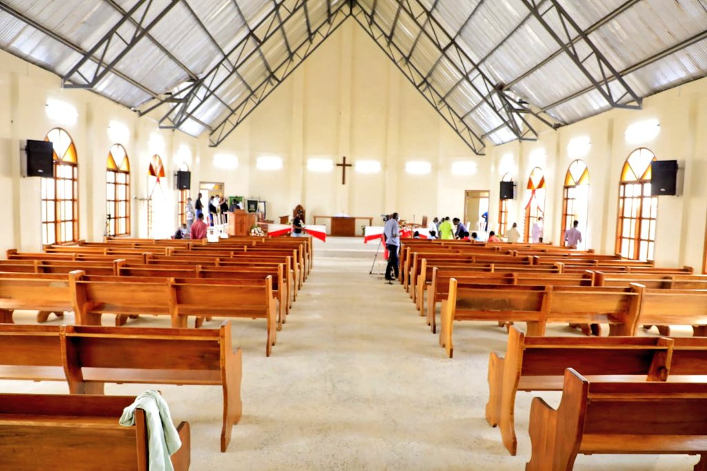 Christ The King Church in Jila built by Ex-Chief of Defence General (Rtd) Samson Mwathethe